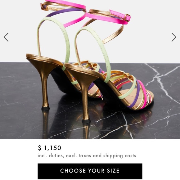 Valentino multicolor sandals - Picture 2 of 9